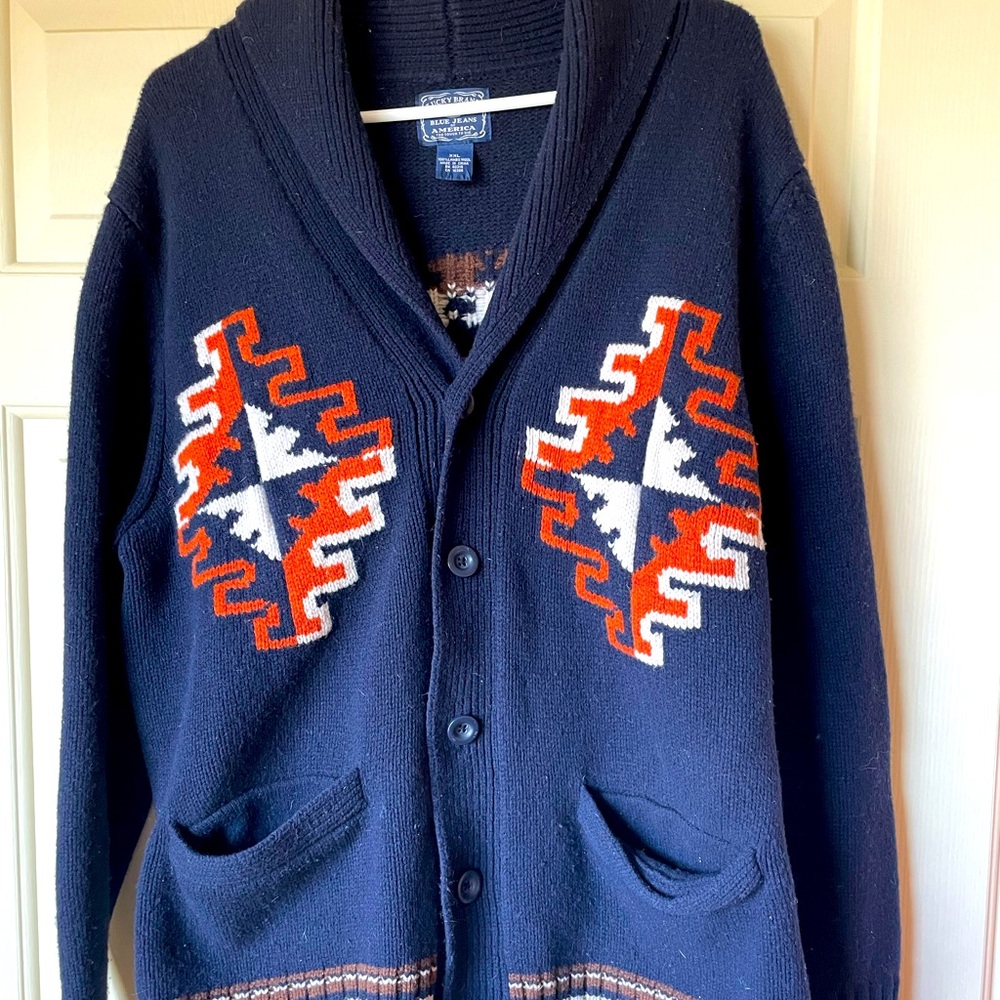 Lucky Brand Aztec Cardigan